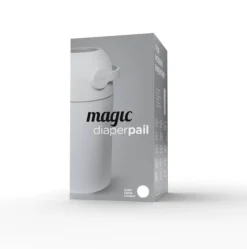 Kosz na zużyte pieluchy Magic Majestic - burgundowy (na 25 pieluch) + worki