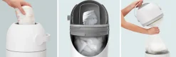 Kosz na zużyte pieluchy Magic Majestic - White (na 25 pieluch) + worki