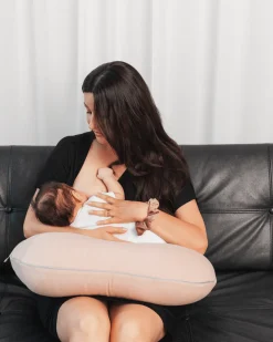 Koszula do spania i karmienia Francesca One Size - czarna