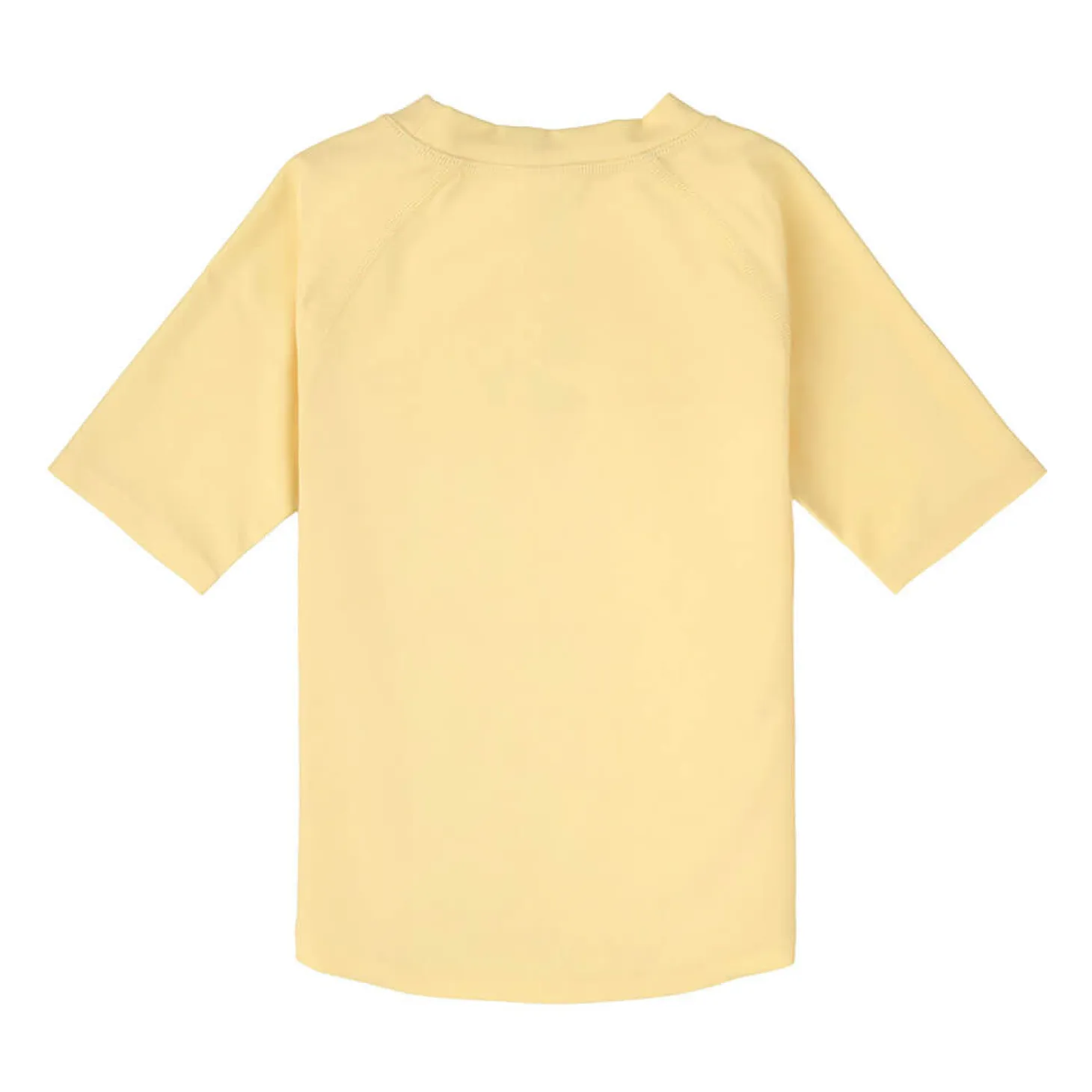 Koszulka do pływania z krótkim rękawem przeciwsłoneczna UV60 Splash & Fun Ice Cream - Pale yellow