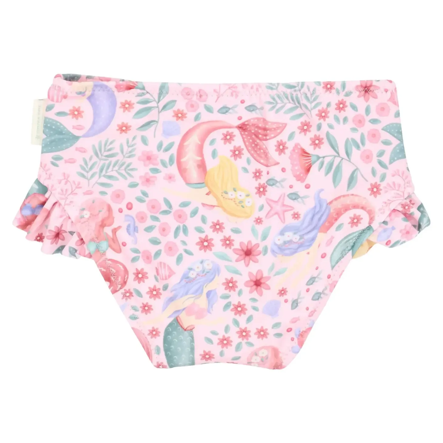 Koszulka kąpielowa z długim rękawem i spodenkami UPF 40 - Dreamy Mermaid