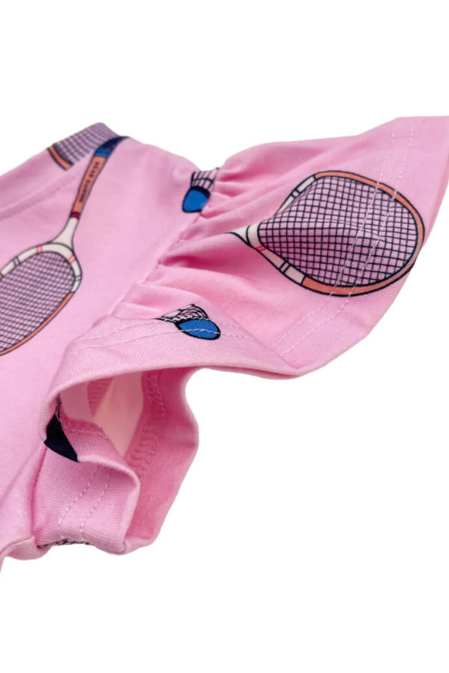 Ubranka Dziecięce | Dear Sophie Koszulka ze skrzydełkami - tenis różowy