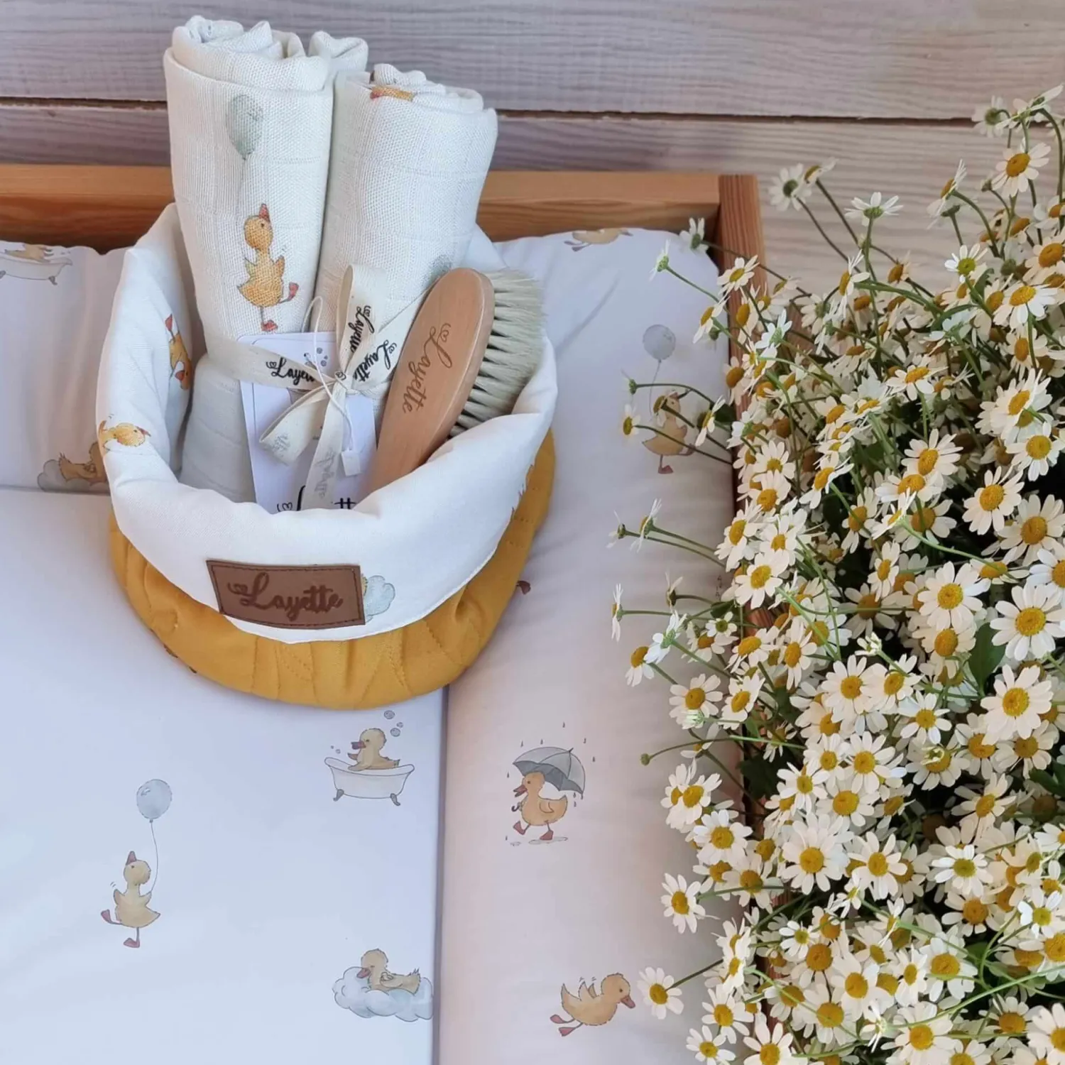 Porządek W Domu|Kosze I Pojemniki | Layette Koszyk pojemnik do przechowywania LUCKY DUCKY