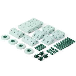 Kreatywne klocki rozwijające motorykę dużą, Dreamer kit 12 in 1 – Ocean Mint, Forest Green