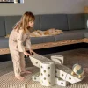 12M+|3 Lata + | MODU Kreatywne klocki rozwijające motorykę dużą, Dreamer kit 12 in 1 - Sand Grey, Honey Yellow