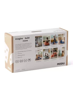 12M+|3 Lata + | MODU Kreatywne klocki rozwijające motorykę dużą, Dreamer kit 12 in 1 - Sand Grey, Honey Yellow