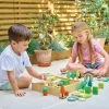 4 Lata +|Drewniane | Tender Leaf Toys Kreatywny zestaw z drewnianymi elementami - Ogród