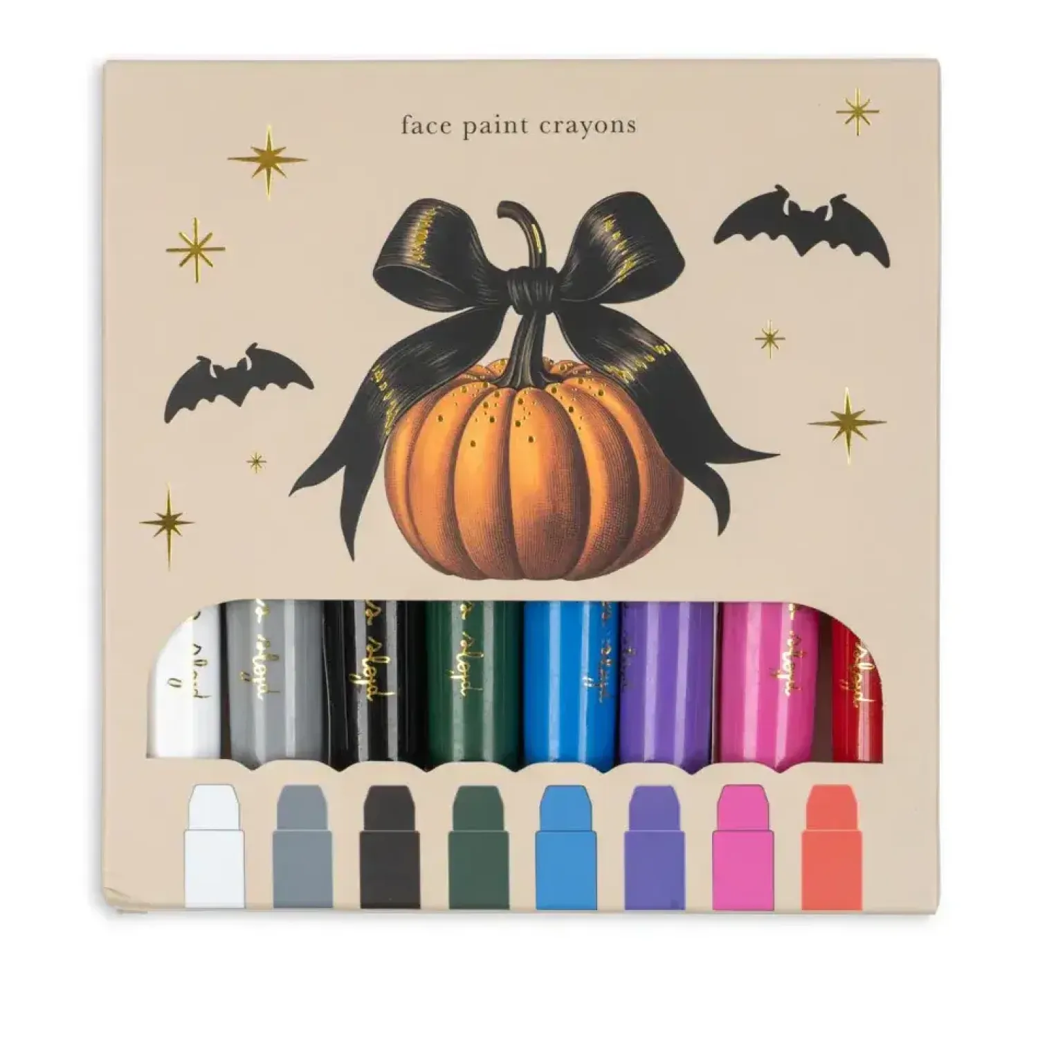 Kostiumy I Akcesoria|Kostiumy I Akcesoria | Konges slojd Kredki do malowania twarzy Halloween, 8 szt. - multi