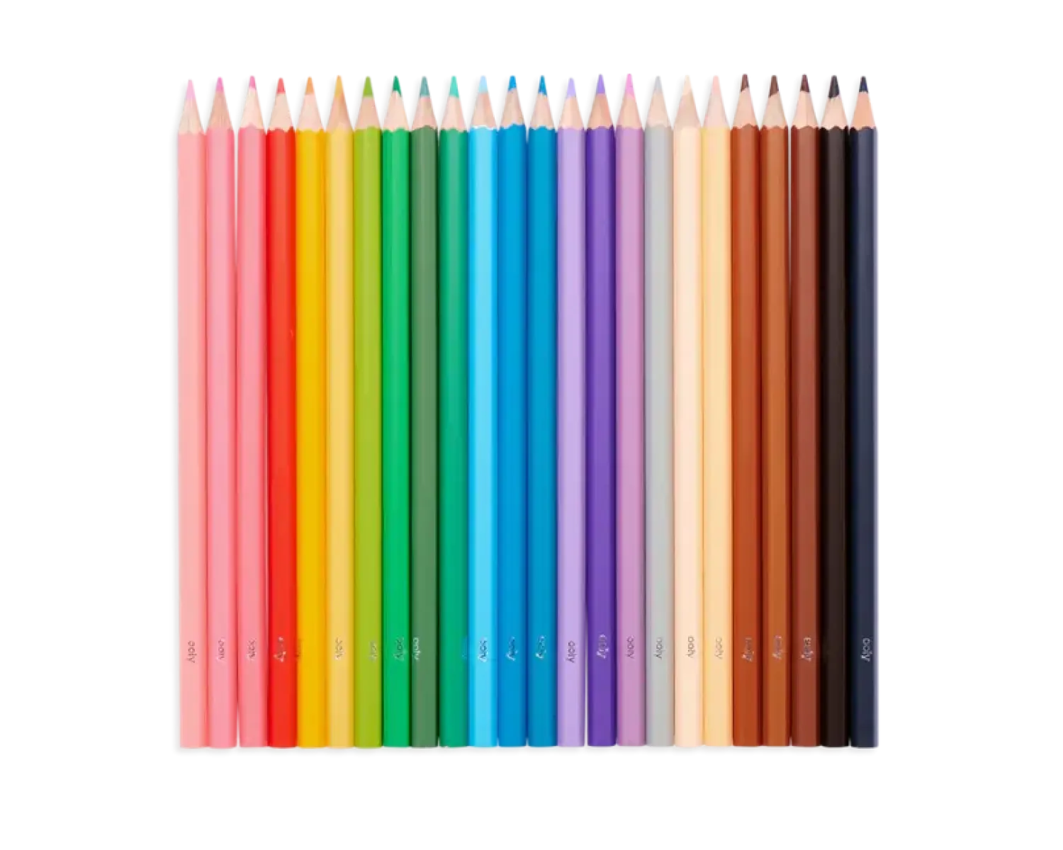 6 Lat+|3 Lata + | Ooly Kredki Ołówkowe, Klasyczne Kolory i Odcienie Karnacji - Color Together