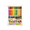 6 Lat+|3 Lata + | Ooly Kredki Świecowe, Klasyczne Kolory i Odcienie Karnacji - Color Together