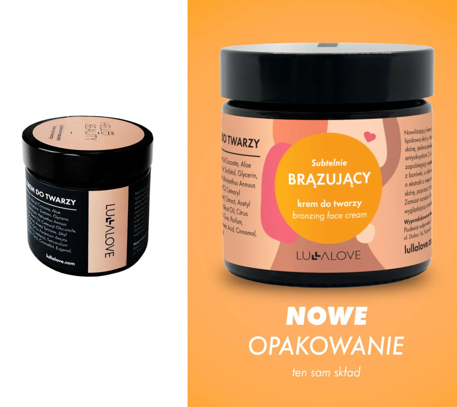 Krem do twarzy z efektem delikatnie brązującym, 60 ml
