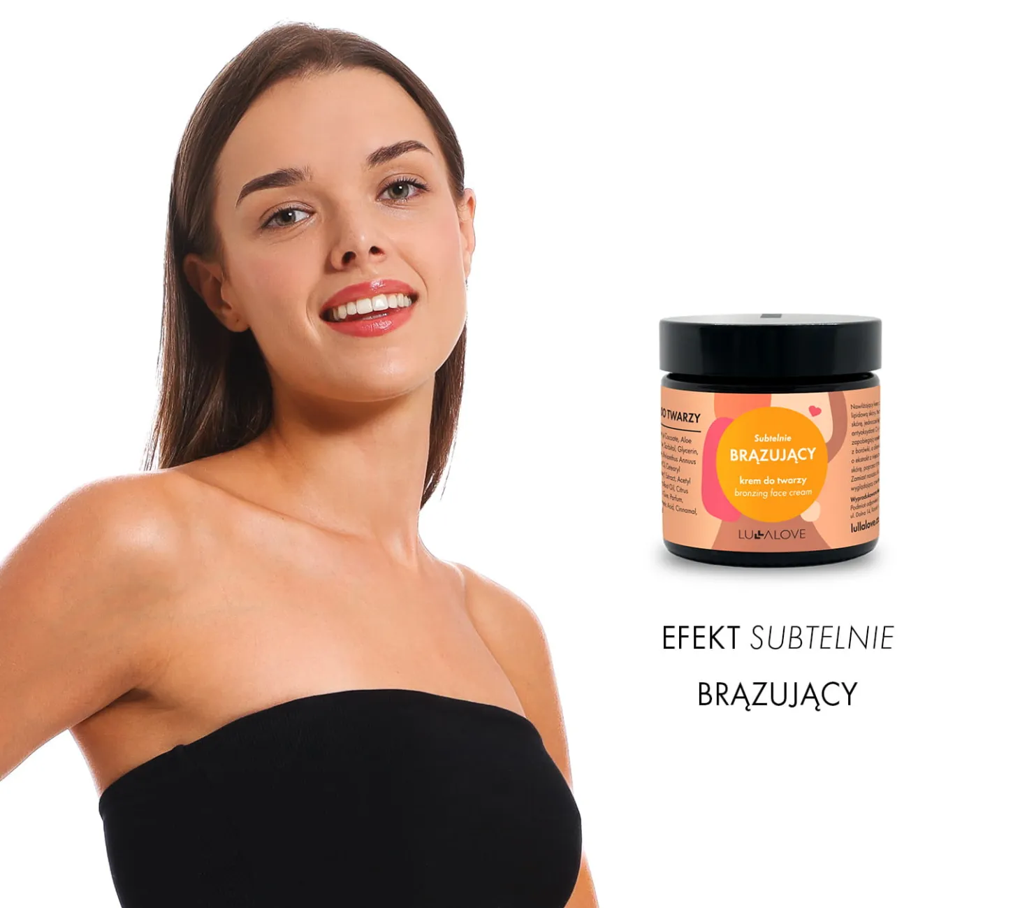 Krem do twarzy z efektem delikatnie brązującym, 60 ml