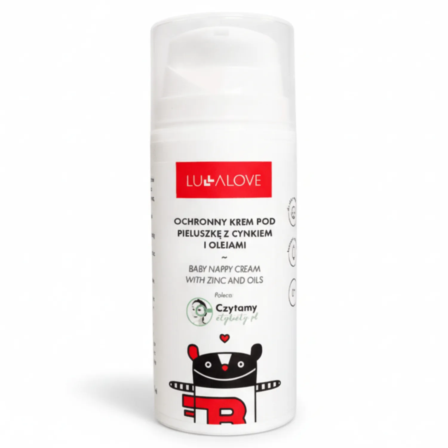 Naturalne Kosmetyki|Naturalne Kosmetyki | Lullalove KRÓTKI TERMIN: Ochronny krem pod pieluszkę z cynkiem i olejami, 100 ml