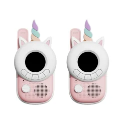 Idealne W Podróży|6 Lat+ | The Zoofamily Krótkofalówki dla dzieci Zoo Walkie Talkie - Unicorn, Unicorn