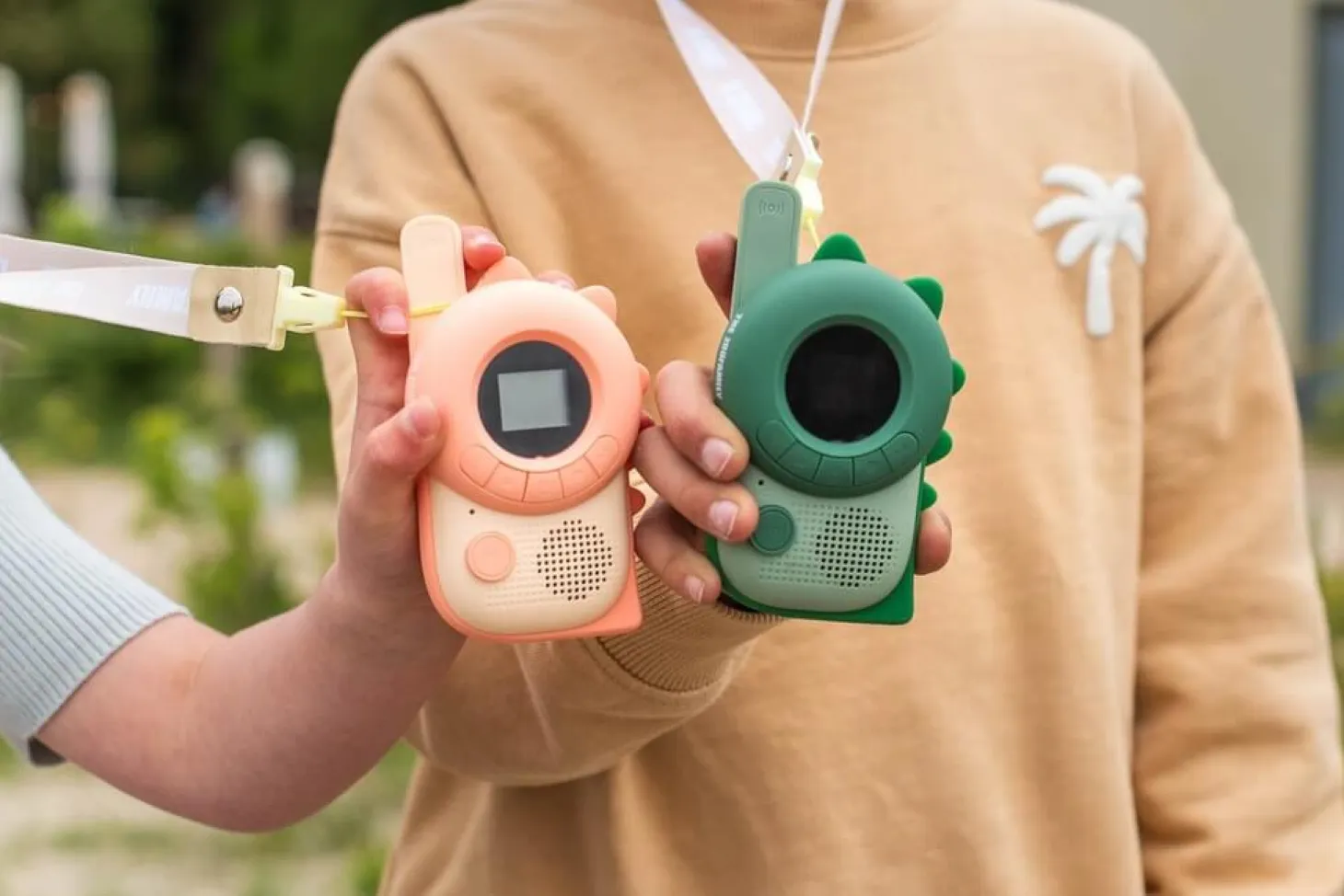 Idealne W Podróży|6 Lat+ | The Zoofamily Krótkofalówki dla dzieci Zoo Walkie Talkie - Fox, Unicorn