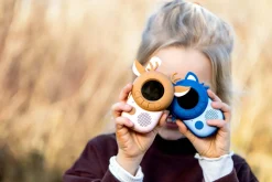 Idealne W Podróży|6 Lat+ | The Zoofamily Krótkofalówki dla dzieci Zoo Walkie Talkie - Raccoon, Deer