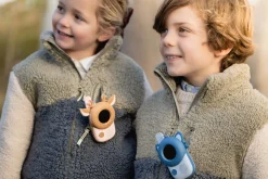 Idealne W Podróży|6 Lat+ | The Zoofamily Krótkofalówki dla dzieci Zoo Walkie Talkie - Raccoon, Deer