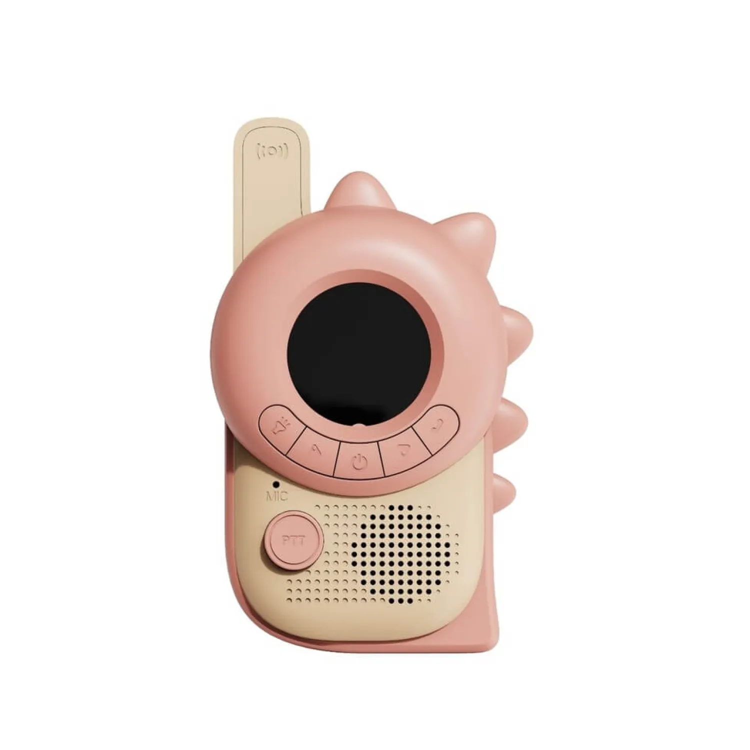 Idealne W Podróży|7 Lat+ | The Zoofamily Krótkofalówki dla dzieci Zoo Walkie Talkie - Dino Pink, Dino Pink