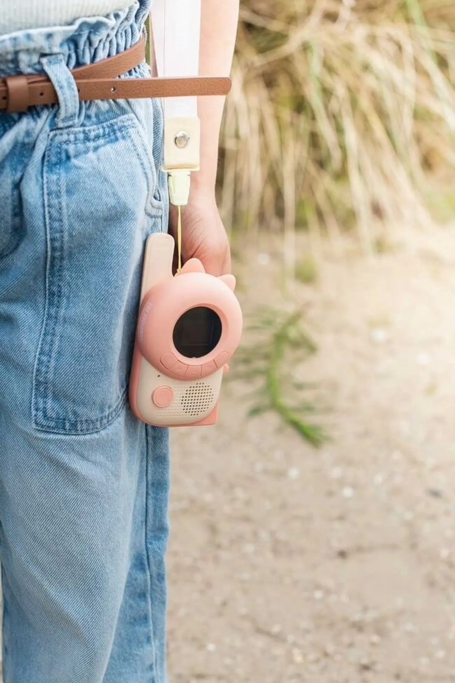 Idealne W Podróży|7 Lat+ | The Zoofamily Krótkofalówki dla dzieci Zoo Walkie Talkie - Dino Pink, Dino Pink
