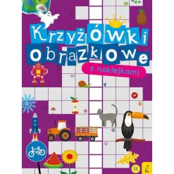 Krzyżówki obrazkowe z naklejkami