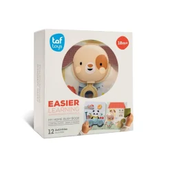 Idealne W Podróży|2 Lata + | Taf Toys Książeczka manipulacyjna Mój Dzień w Domu