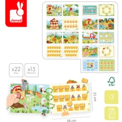 Książeczka z zadaniami Busy Book Farma 3+