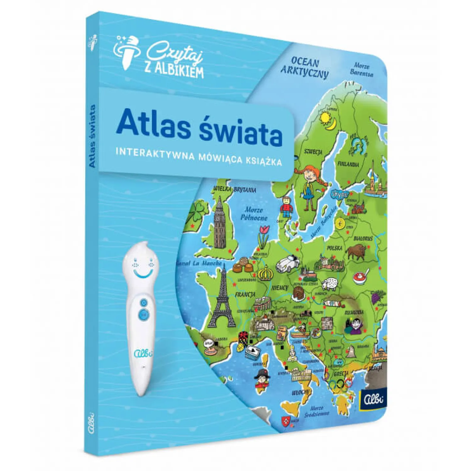 Albi|5-8 Lat | Albi Książka Atlas świata 6+