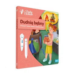 Albi|2-5 Lat | Albi Książka Dudnią bębny. Interaktywna pomoc logopedyczna 3+