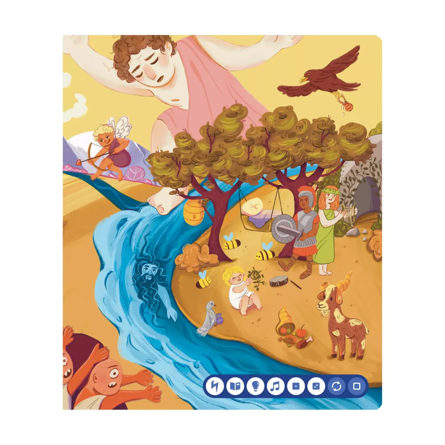 Albi|5-8 Lat | Albi Książka Mitologia grecka 7+