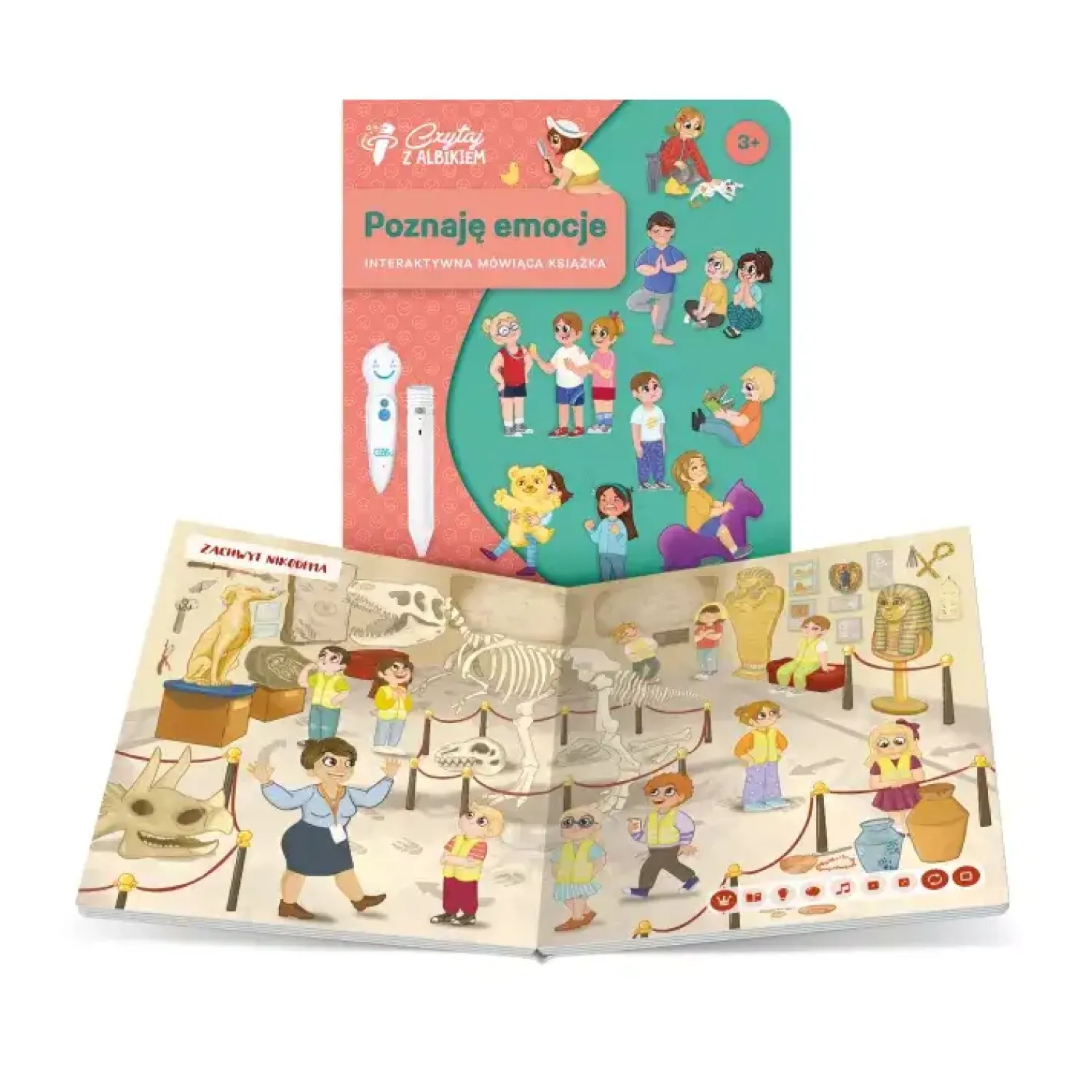 Albi|5-8 Lat | Albi Książka Poznaję emocje 3+