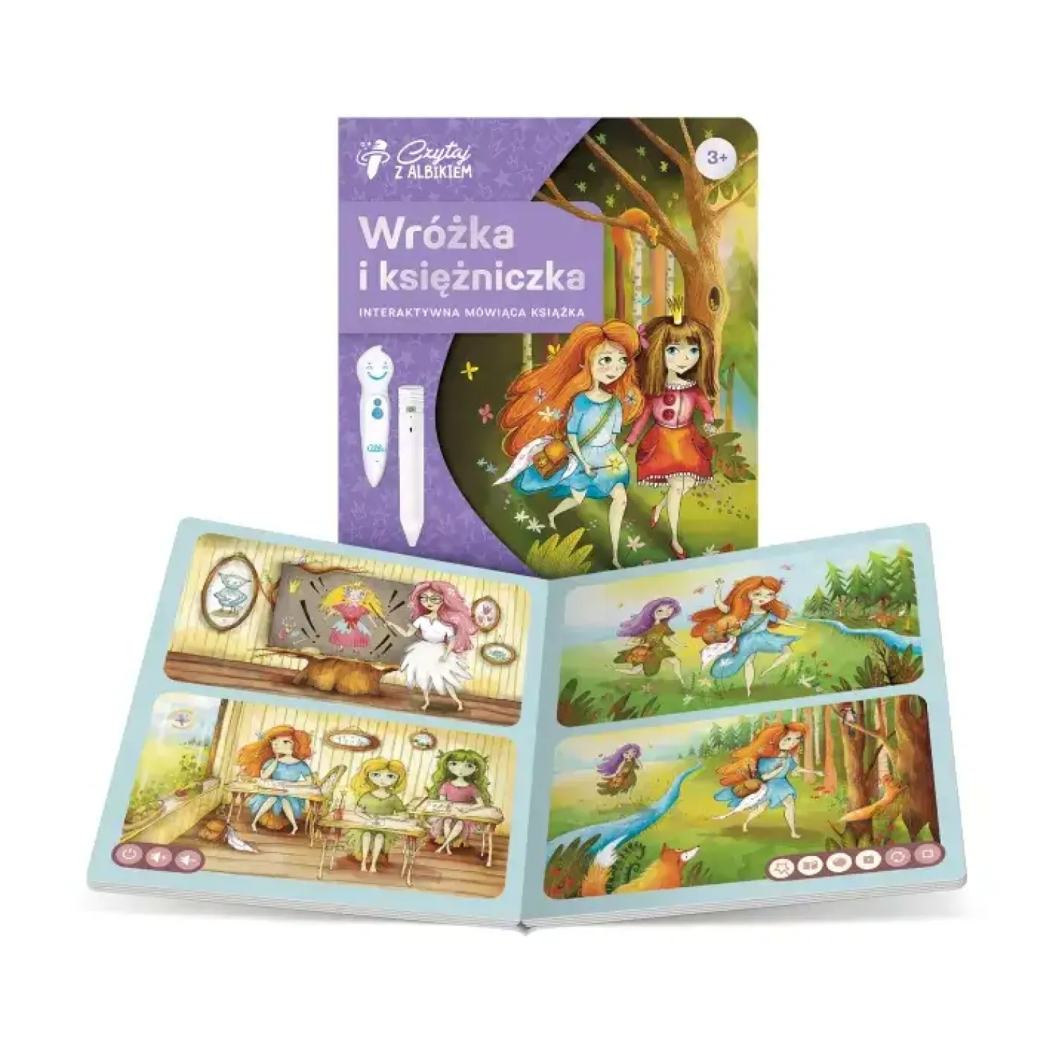 Albi|5-8 Lat | Albi Książka Wróżka i księżniczka 3+