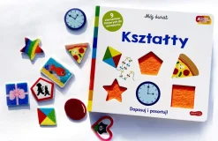 Kształty. Akademia mądrego dziecka. Mój świat