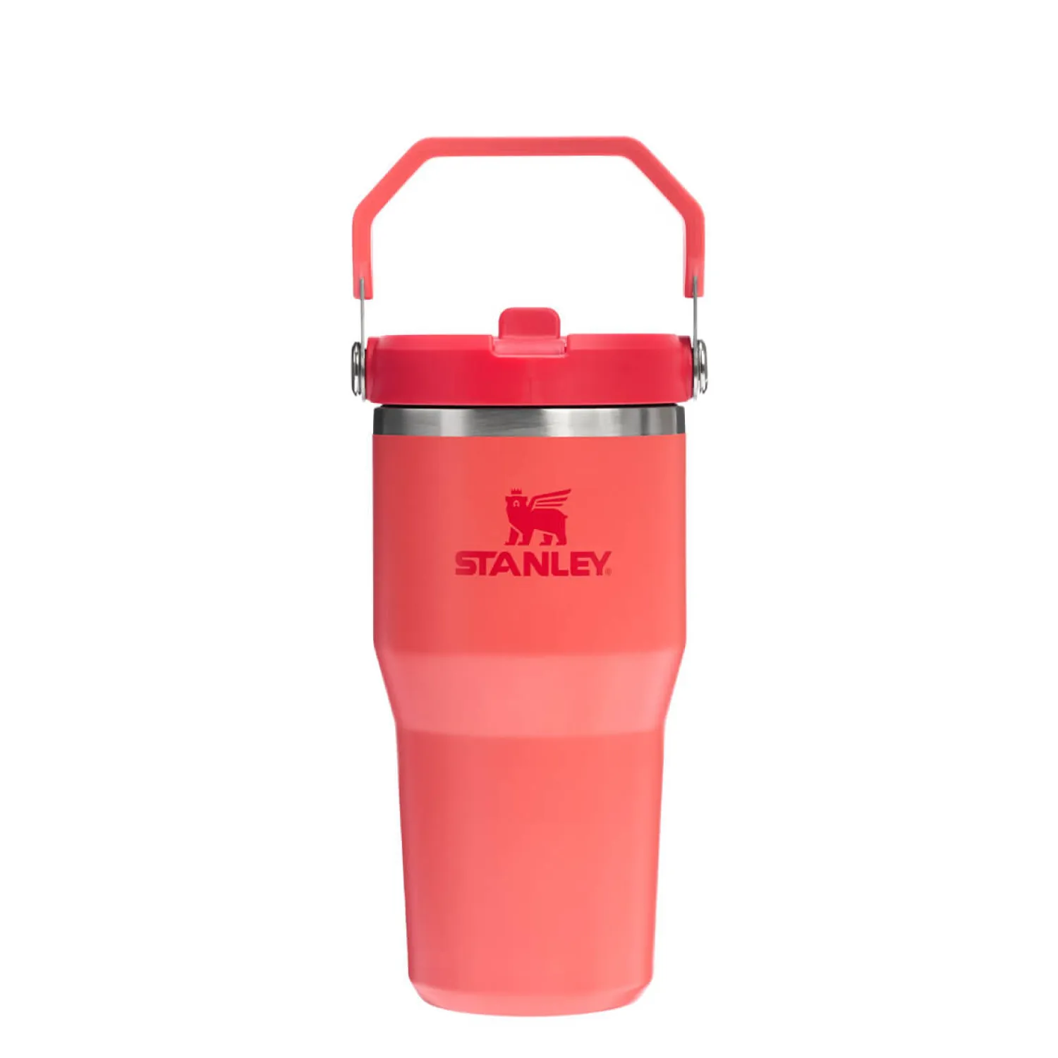 Butelki I Bidony | Stanley Kubek IceFlow Flip Straw 0.6 L Hot Coral
