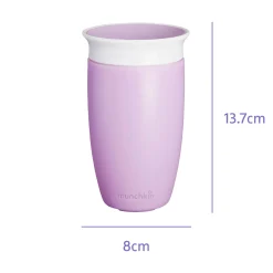 Naczynia Dla Dzieci | Munchkin Kubek Miracle 360°, 296ml - fioletowy