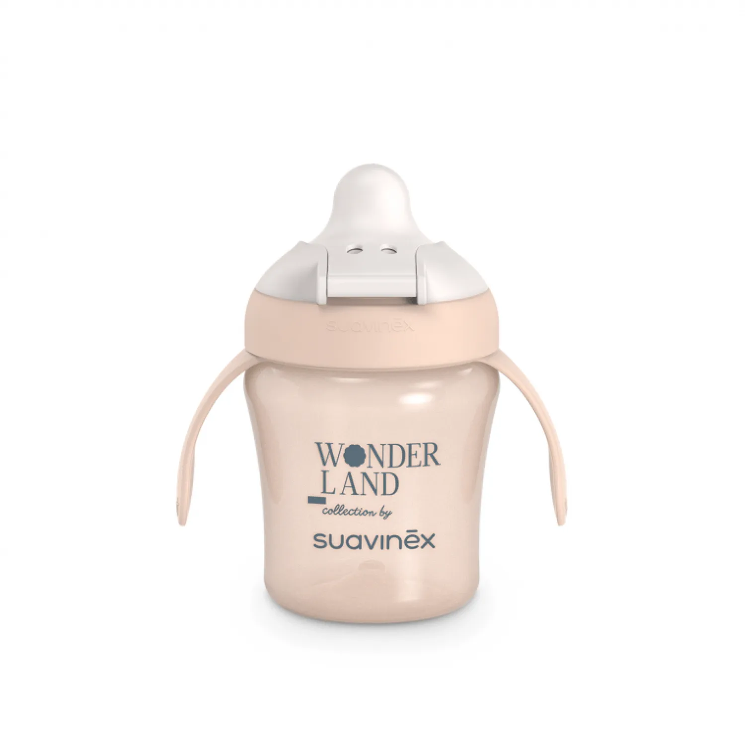 Naczynia Dla Dzieci | Suavinex Kubek niekapek do nauki picia Wonderland 200 ml - różowy