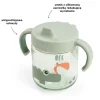 Kubek niekapek z uchwytami Playground Green, 260ml