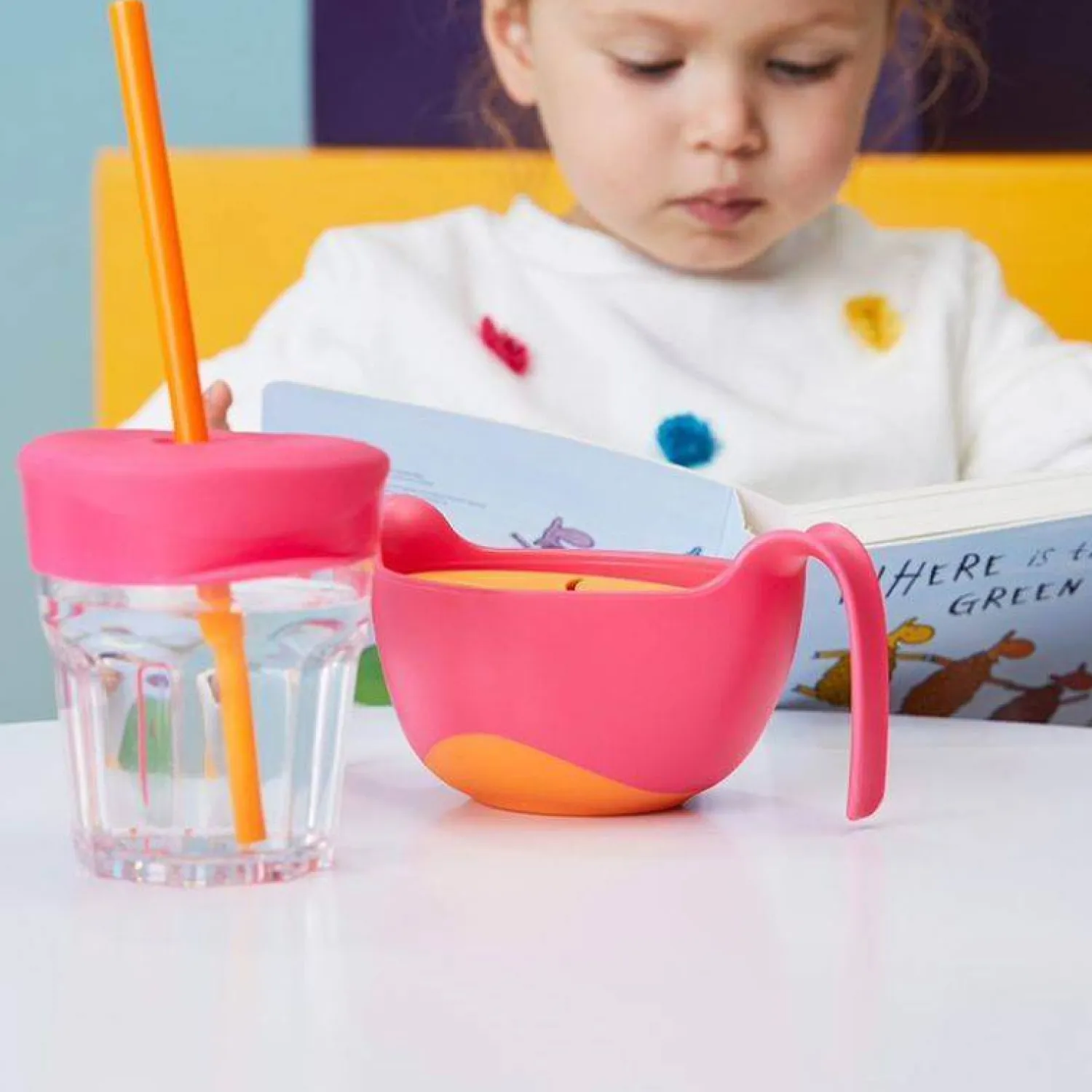 Lunchboxy|Metoda Blw | b.box Kubek niewysypek, Lemon Sherbet
