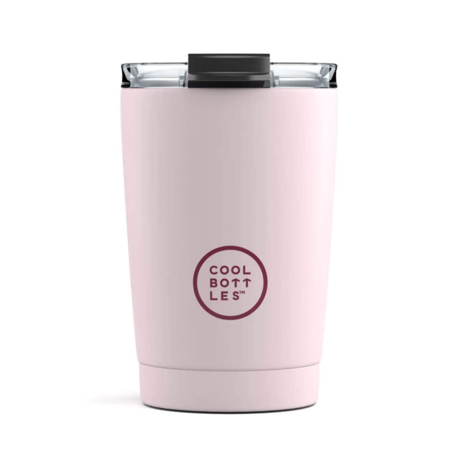 Butelki I Bidony | Cool Bottles Kubek termiczny Triple cool - Pastel Pink, 330ml