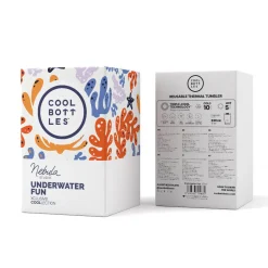 Butelki I Bidony | Cool Bottles Kubek termiczny Triple cool Xclusive - Underwater Fun, 330 ml