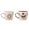 Naczynia Dla Dzieci | Bloomingville Mini Kubki z kamionki - Darby, 2 szt.