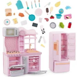 Kuchnia z wyposażeniem dla lalek - Gourmet Kitchen Set