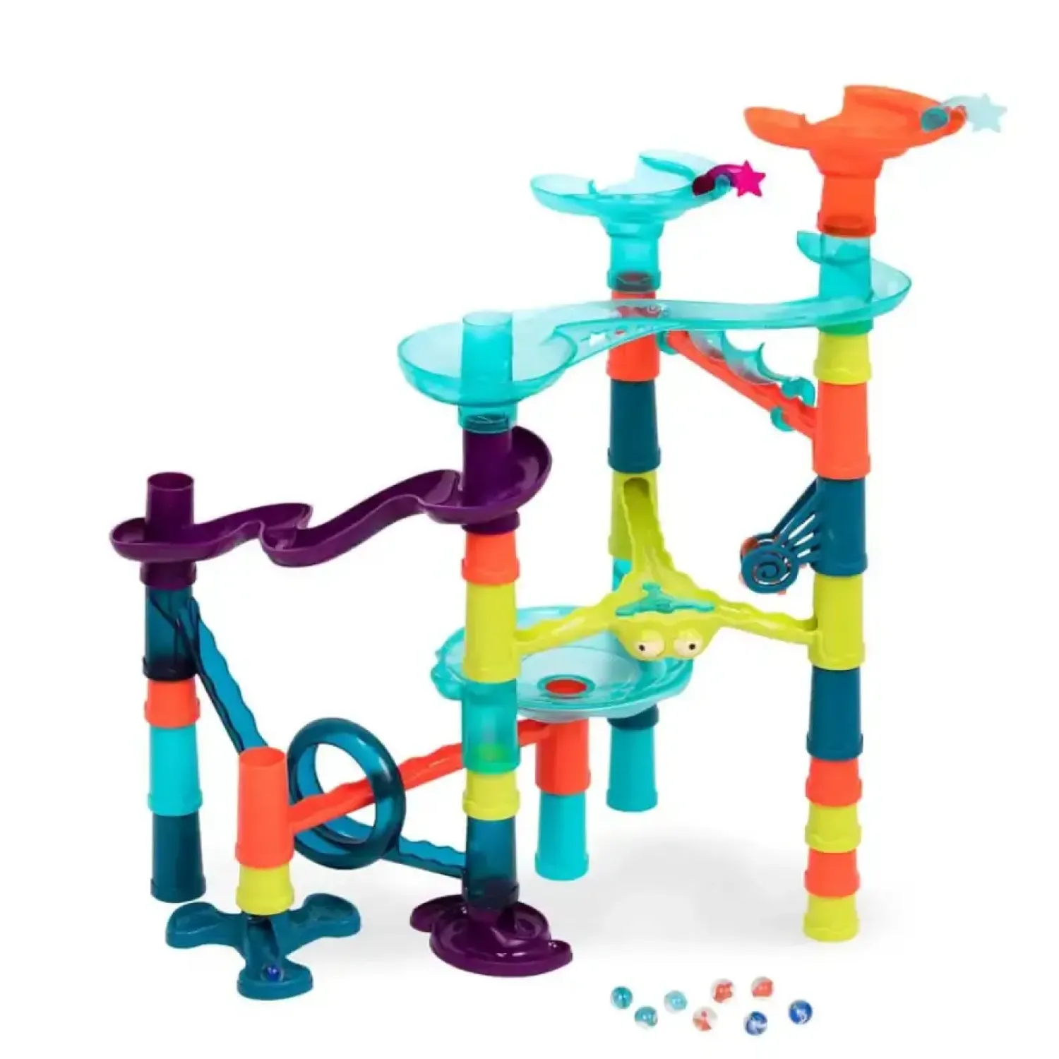 6 Lat+|Aktywizujące | B.Toys Kulodrom Marble-Palooza, wersja mniejsza
