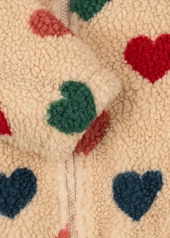 Ubranka Dziecięce | Konges slojd Kurtka pluszowa Jody - bon coeur coloré