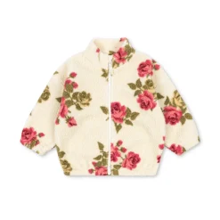Ubranka Dziecięce | Konges slojd Kurtka pluszowa Jody - midori blanc