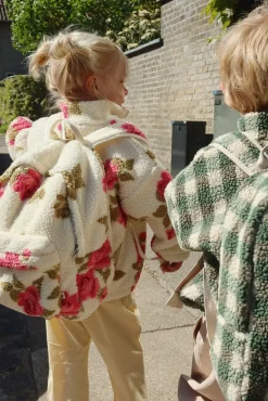 Ubranka Dziecięce | Konges slojd Kurtka pluszowa Jody - midori blanc