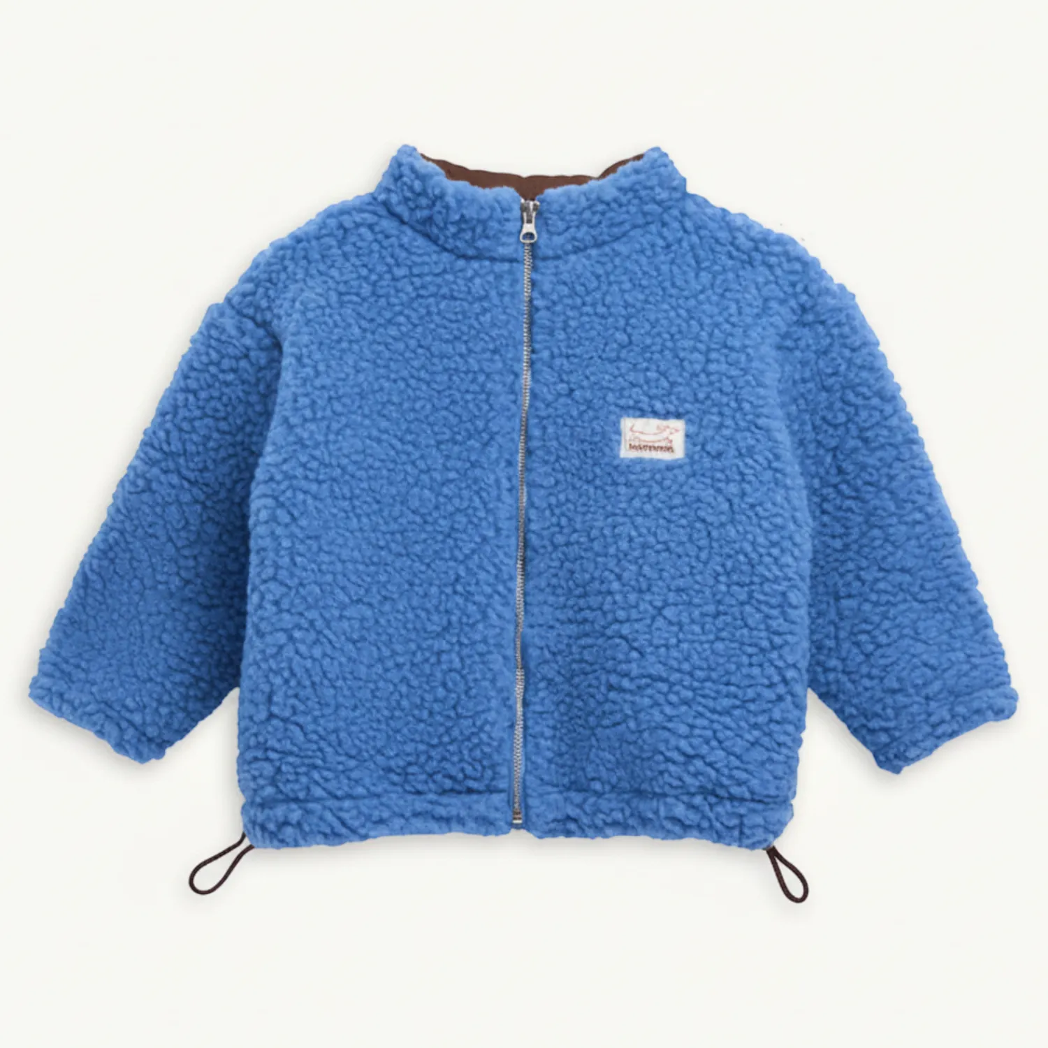 Ubranka Dziecięce | Happymess Kurtka wełniana merino bomber - ice blue