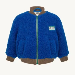 Ubranka Dziecięce | Happymess Kurtka wełniana merino - cobalt