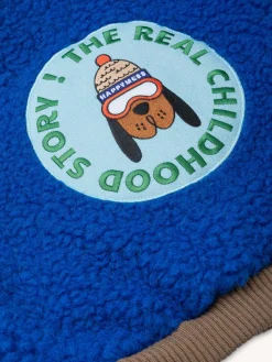 Ubranka Dziecięce | Happymess Kurtka wełniana merino - cobalt