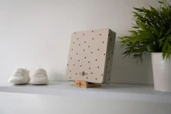 Dekoracje Dziecięce | Petit Artichaut Kwadratowe pudełko na odcisk - Serca