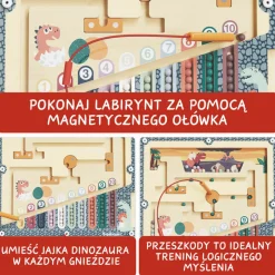 Labirynt magnetyczny Jaja dinozaura, 3+